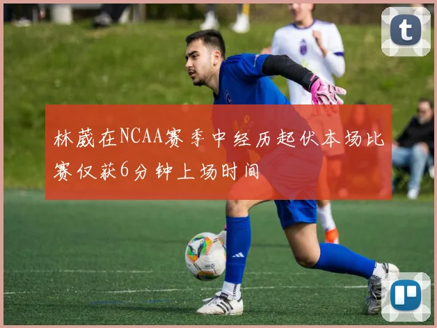林葳在NCAA赛季中经历起伏本场比赛仅获6分钟上场时间